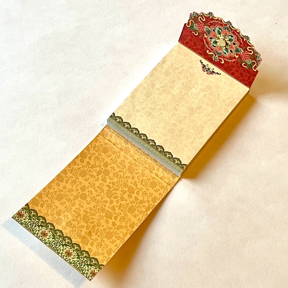 🆕 Embossed, Gold-Foil Mini Notebook Pad - Picture 6 of 7